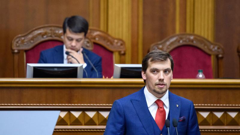 Alexej Gontscharuk bleibt trotz seines Rücktrittsgesuchs im Amt. Alexej Gontscharuk bleibt trotz seines Rücktrittsgesuchs im Amt.