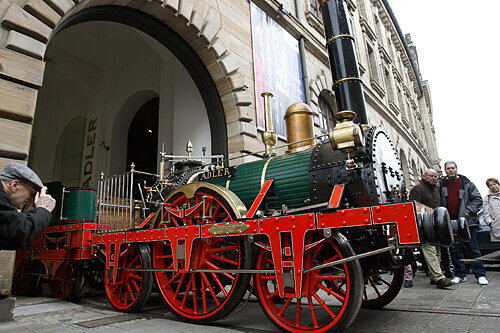 Zukunft ungewiss: das Nürnberger Bahnmuseum
