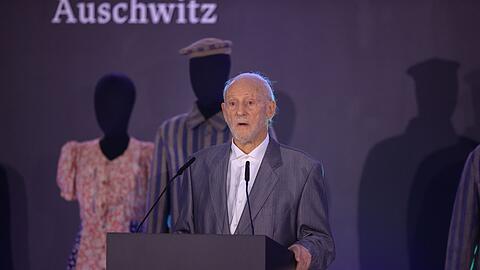 Der Holocaust-&Uuml;berlebende Bernard Offen.