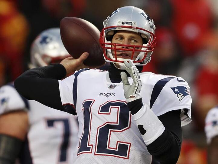 Quarterback Tom Brady ist der Star der New England Patriots.