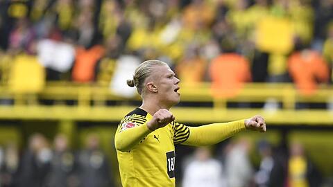 Tor-Garant beim BVB: Stürmer Erling Haaland.