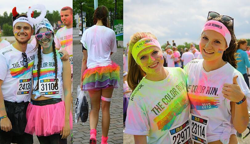 Bunter geht's nicht: der Color Run in München. Die Bilder.