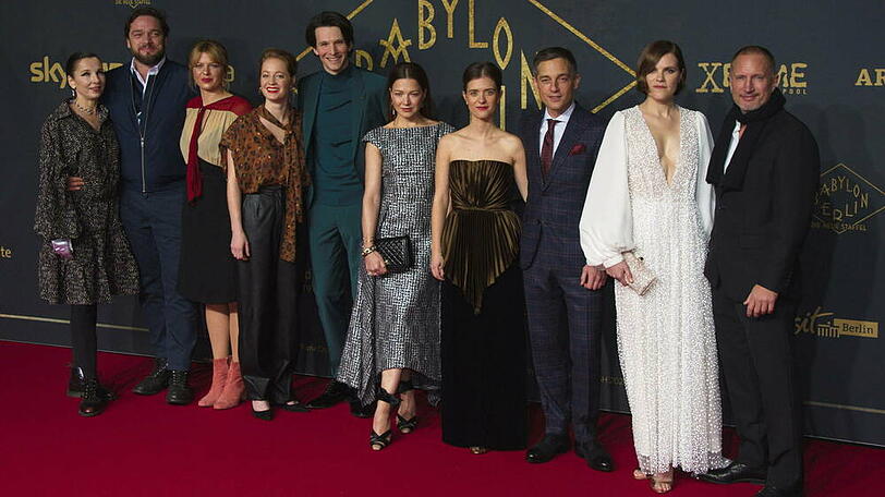 Im Dezember 2019 kam der Cast von "Babylon Berlin" zur Premiere der dritten Staffel in Berlin zusammen.