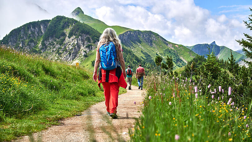 Wandern auf drei Ebenen im schönsten Hochtal Europas.