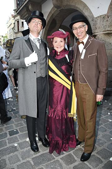 Bernhard Ulrich, Brigitte Walbrun und Reinhard Scolik
