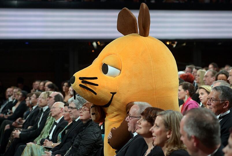Auch die Maus schaute bei der Preisverleihung zu. Der Elephant hat sie aber nicht begleitet.
