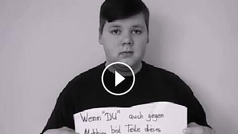 Das Anti-Mobbing-Video von Benjamin Fokken wurde bereits mehr als vier Millionen Mal angesehen. Das Anti-Mobbing-Video von Benjamin Fokken wurde bereits mehr als vier Millionen Mal angesehen.