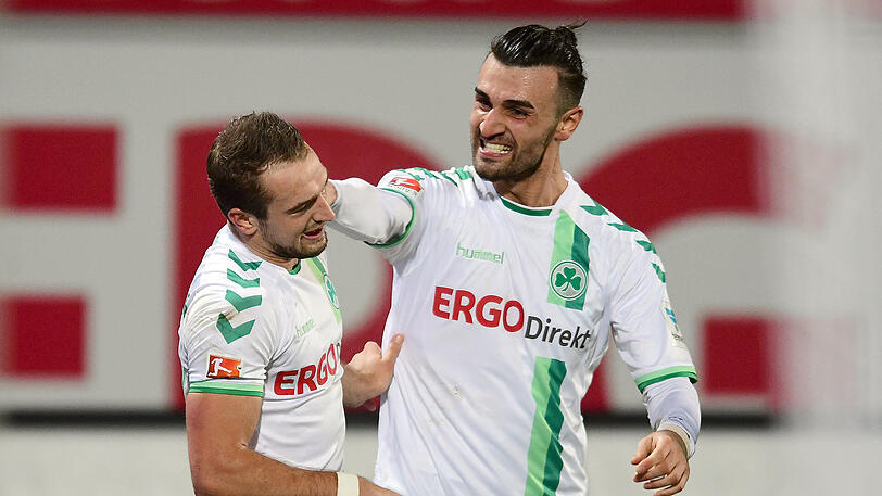 Greuther Fürth verlängert den Vertrag von Serdar Dursun (R.) bis 2019.