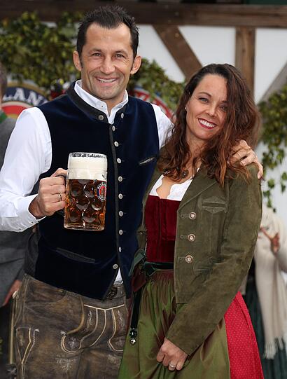 Hasan Salihamidzic mit seiner Frau Esther Copado.