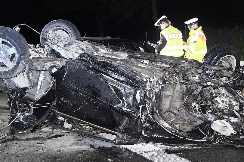Insgesamt elf Fahrzeuge waren in den Unfall verwickelt.