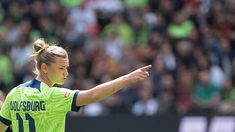 Alexandra Popp stürmt weiter für den VfL Wolfsburg.