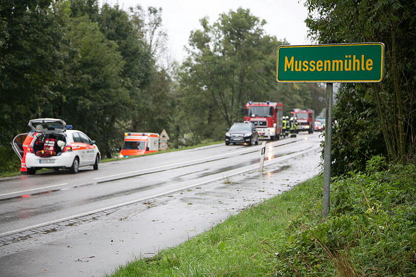 Schwerer Unfall im Landkreis Traunstein.