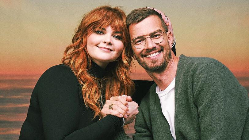 Joko Winterscheidt und Sophie Passmann eröffnen gemeinsam den "Sunset Club".