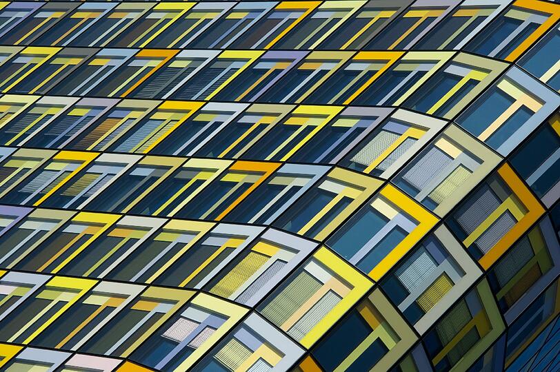 Mehr als 1.000 Fenster hat der Neubau.