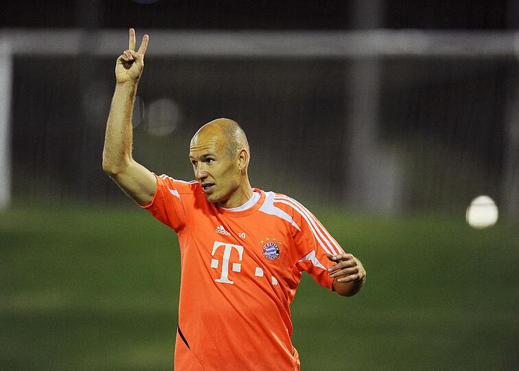 Bayern-Star Arjen Robben.