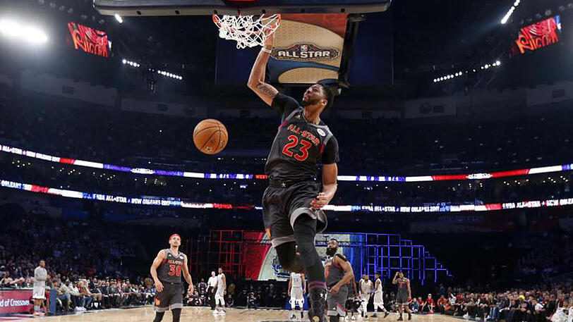 Anthony Davis stellte in New Orleans einen neuen Rekord auf.