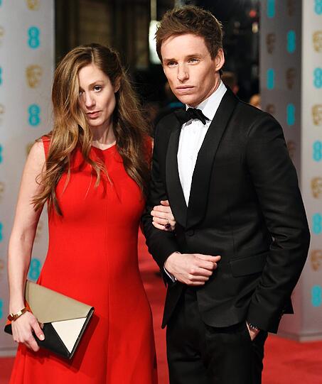 Eddie Redmayne mit seiner schwangeren Frau Hannah Bagshawe
