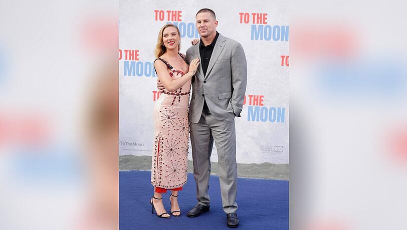 Scarlett Johansson und Channing Tatum in Berlin. Scarlett Johansson und Channing Tatum in Berlin.