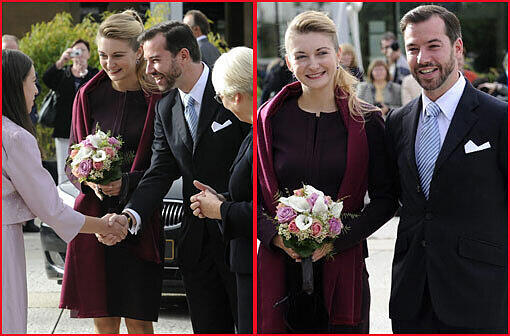 Am Samstag geben sich Gräfin Stéphanie de Lannoy und Prinz Guillaume in Luxemburg das Ja-Wort. Die Märchenhochzeit wurde schon heute von der Regierung groß gefeiert. Die Bilder.