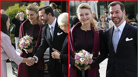 Am Samstag geben sich Gräfin Stéphanie de Lannoy und Prinz Guillaume in Luxemburg das Ja-Wort. Die Märchenhochzeit wurde schon heute von der Regierung groß gefeiert. Die Bilder.