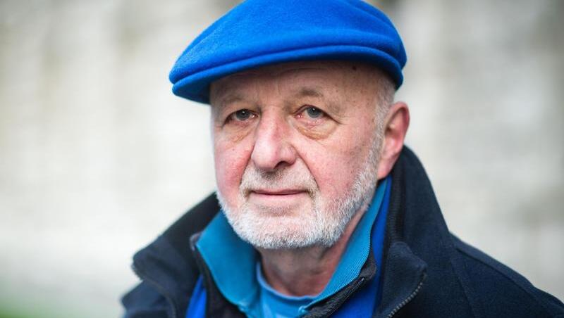 Der Aktionskünstler Wolfram Kastner.