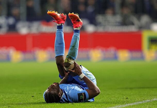 Anderson Lucoqui quälte sich mit einem schmerzhaften Knorpelschaden durch die Rückrunde. Anderson Lucoqui quälte sich mit einem schmerzhaften Knorpelschaden durch die Rückrunde.