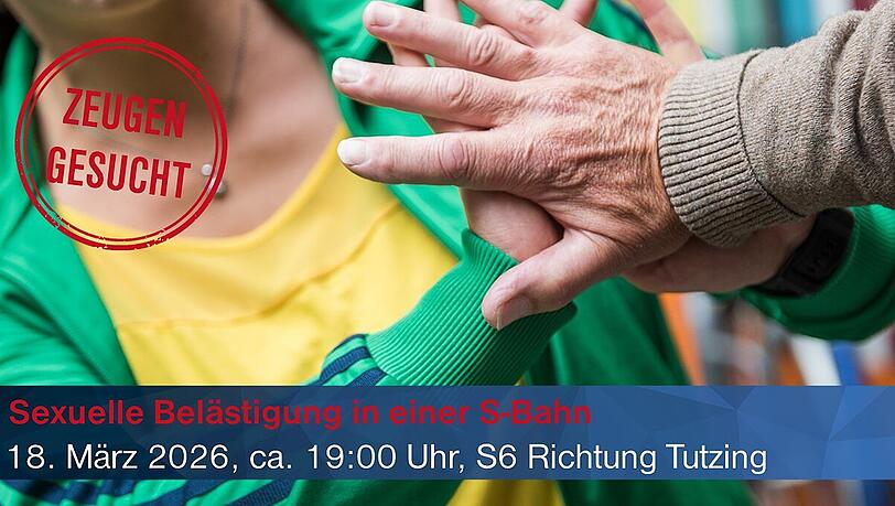 Die Bundespolizei in M&uuml;nchen sucht ein M&auml;dchen, dass in der vergangenen Woche von einem 58-J&auml;hrigen in einer S6 sexuell bel&auml;stigt wurde. (Symbolbild)