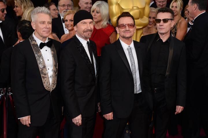 Und die irischen Rocker von U2.