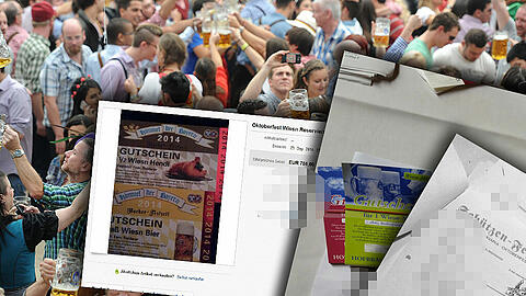 Der AZ liegen Reservierungen vor, die der Händler 2014 getätigt hat. Bei eBay gibt es Angebote für Wiesn-Tische am Wochenende, die bis zu 4500 Euro kosten sollen.
