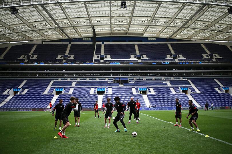 Die Bilder vom Abschlusstraining der Bayern!