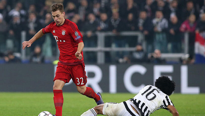 Aufstieg in die Königsklasse: Letzte Saison kickte Kimmich (l.) noch in Liga zwei – und nun in der Champions League gegen Juve. Aufstieg in die Königsklasse: Letzte Saison kickte Kimmich (l.) noch in Liga zwei – und nun in der Champions League gegen Juve.
