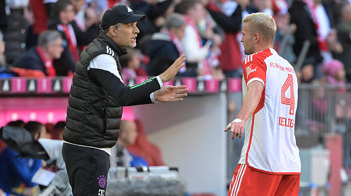 Setzte gegen Leverkusen nicht auf Matthijs de Ligt: Bayern-Trainer Thomas Tuchel.