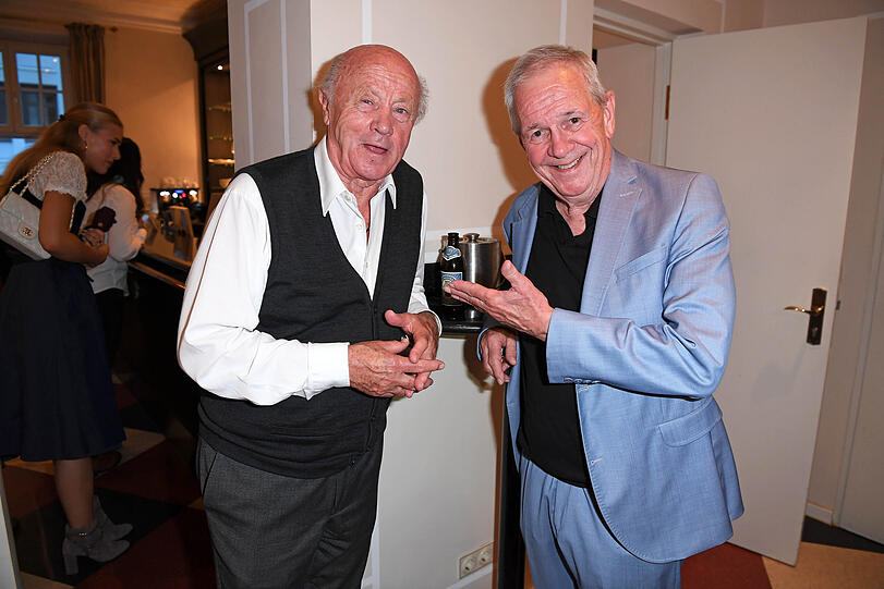 Hans Stadlbauer und Fritz Egner