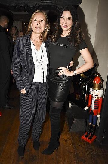Sybille Beckenbauer und Alexandra Polzin