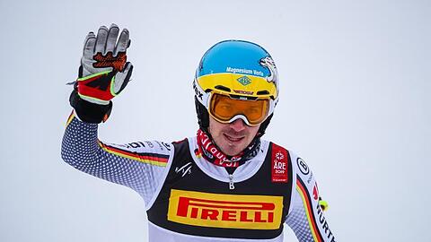 Enttäuscher Gruß: Felix Neureuther bei der Ski-WM in Are.