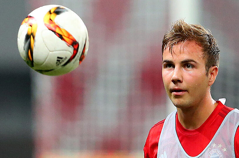Begehrt in England: Bayern-Star Mario Götze.