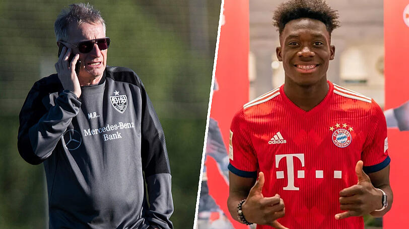 Stuttgarts Sportvorstand gibt zu, dass die Schwaben auch Alphonso Davies verpflichten wollten. Am Ende machte der FC Bayern das Rennen.