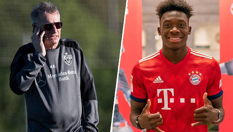 Stuttgarts Sportvorstand gibt zu, dass die Schwaben auch Alphonso Davies verpflichten wollten. Am Ende machte der FC Bayern das Rennen. Stuttgarts Sportvorstand gibt zu, dass die Schwaben auch Alphonso Davies verpflichten wollten. Am Ende machte der FC Bayern das Rennen.