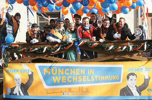 . . . die CSU in Person von Seppi Schmid.