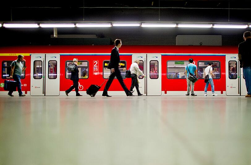 Im Nahverkehr gab es das größte Plus für Bahn und S-Bahn. Foto: Christoph Schmidt