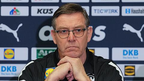 Bundestrainer Alfred Gislason ist der älteste Auswahl-Coach bei der Handball-WM.