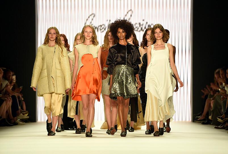 Modepräsentation des Labels "Designer for Tomorrow" by Fashion ID während der Mercedes-Benz Fashion Week.
