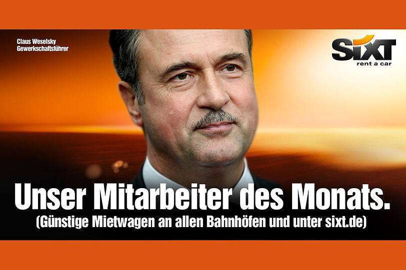 Ob Promi-Affäre, Politik-Aufreger oder Bahnstreik: Sixt nimmt selten Rücksicht auf Verluste &ndash; beweist aber auch oft genug ohne prominenten Prügelknaben Humor. Die besten Webekampagnen zum Durchklicken.