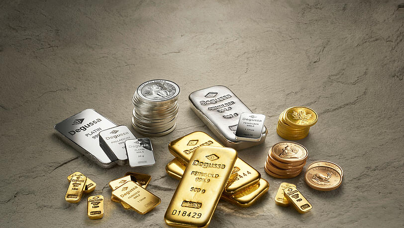 Gold und Silber als sichere Wertanlage.