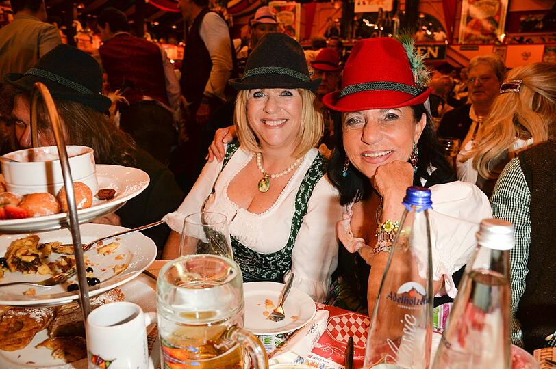 Patricia Riekel und Regine Sixt.