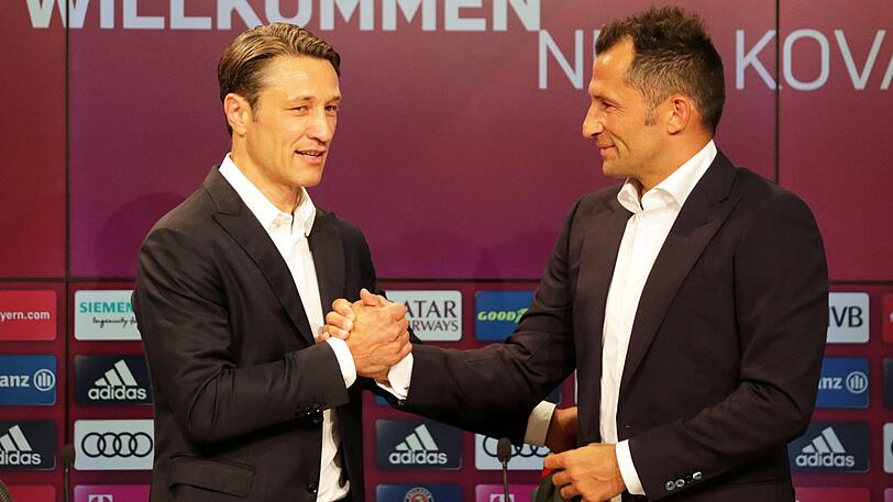 Gemeinsam für den FC Bayern: Niko Kovac (li.) und Hasan Salihamidzic.