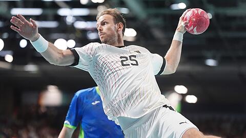 Handball-Oldie Kai Häfner traf in der ersten Halbzeit viermal.