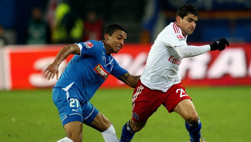 Spezialist im defensiven Mittelfeld: Der Brasilianer Luiz Gustavo von der TSG Hoffenheim. Spezialist im defensiven Mittelfeld: Der Brasilianer Luiz Gustavo von der TSG Hoffenheim.