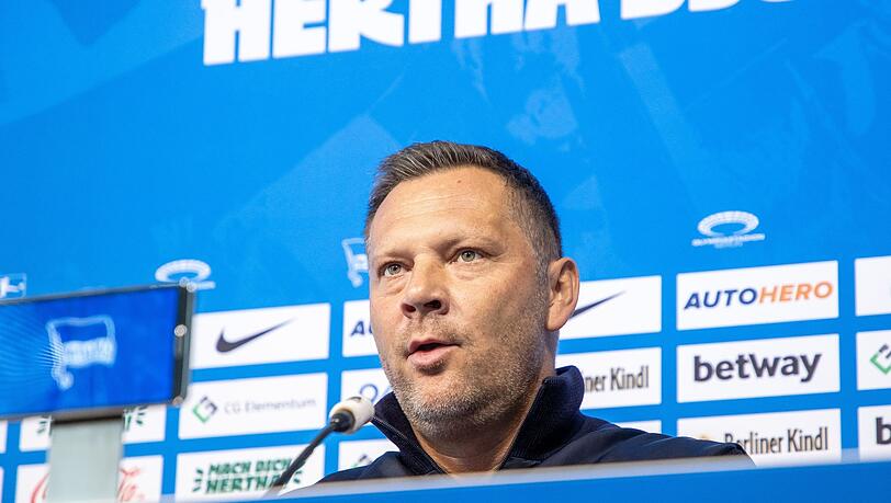 Bei Hertha BSC erneut Cheftrainer: Pal Dardai.