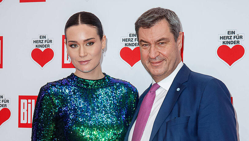 Der Unterstützung seiner Tochter Gloria-Sophie Burkandt kann sich Markus Söder sicher sein.